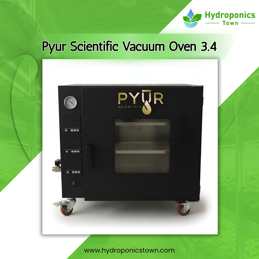 HydroponicsTown's tweet image. Get consistent, high-quality results with the Pyur Scientific Vacuum Oven 3.4! Perfect for drying, purging solvents &amp;amp; ensuring clean extracts.

Available now at HydroponicsTown: bit.ly/4oAkSMY

#VacuumOven #PyurScientific #ExtractionEquipment #HydroponicExtraction