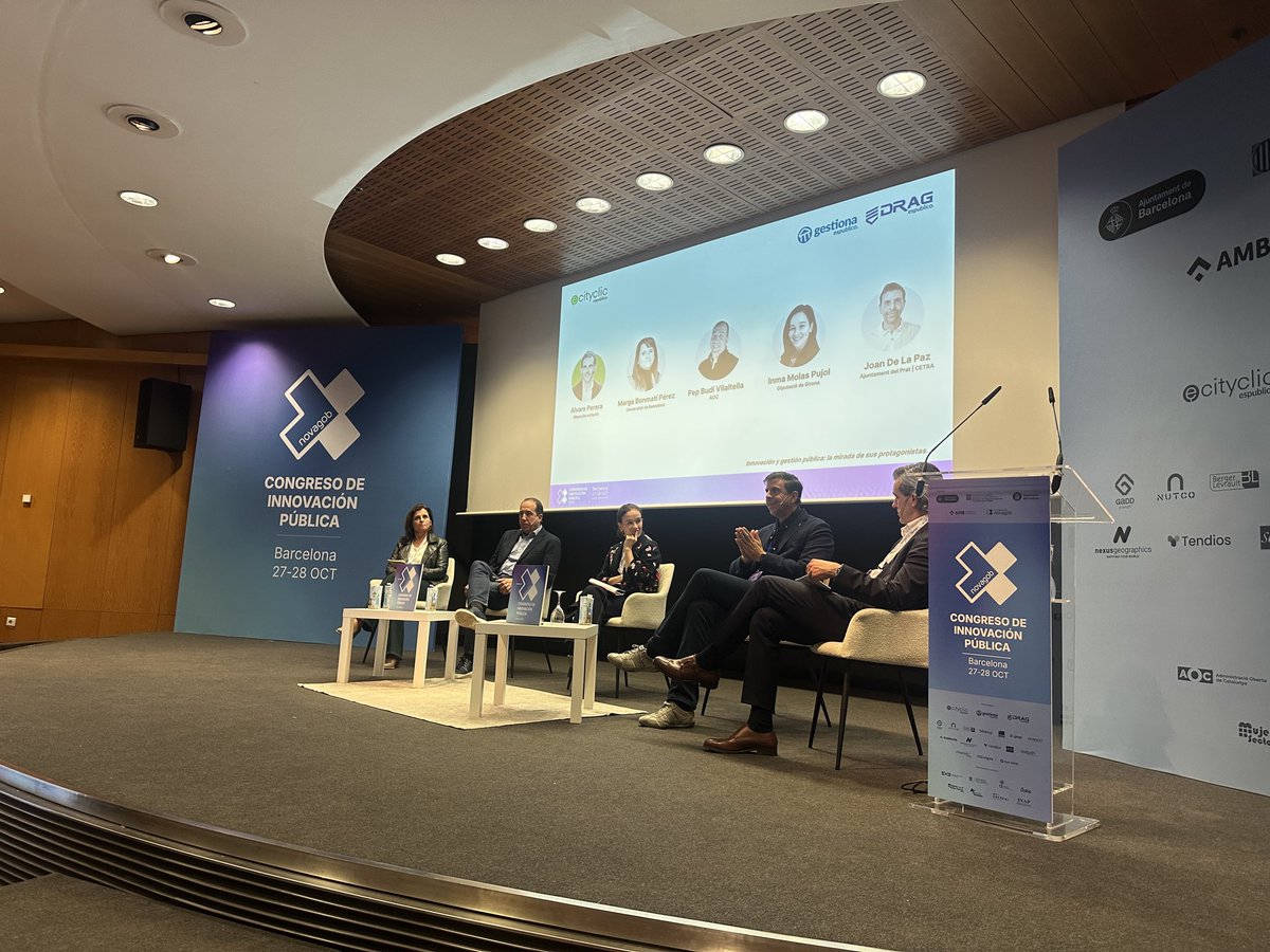 esgestiona's tweet photo. 👥 El motor de la innovación son las personas.
Atraer talento, liderar con propósito y fomentar la mejora continua: claves para una administración pública de futuro.
#NovaGob2025 #TalentoPúblico #Gestiona https://t.co/jZSU33vKzp