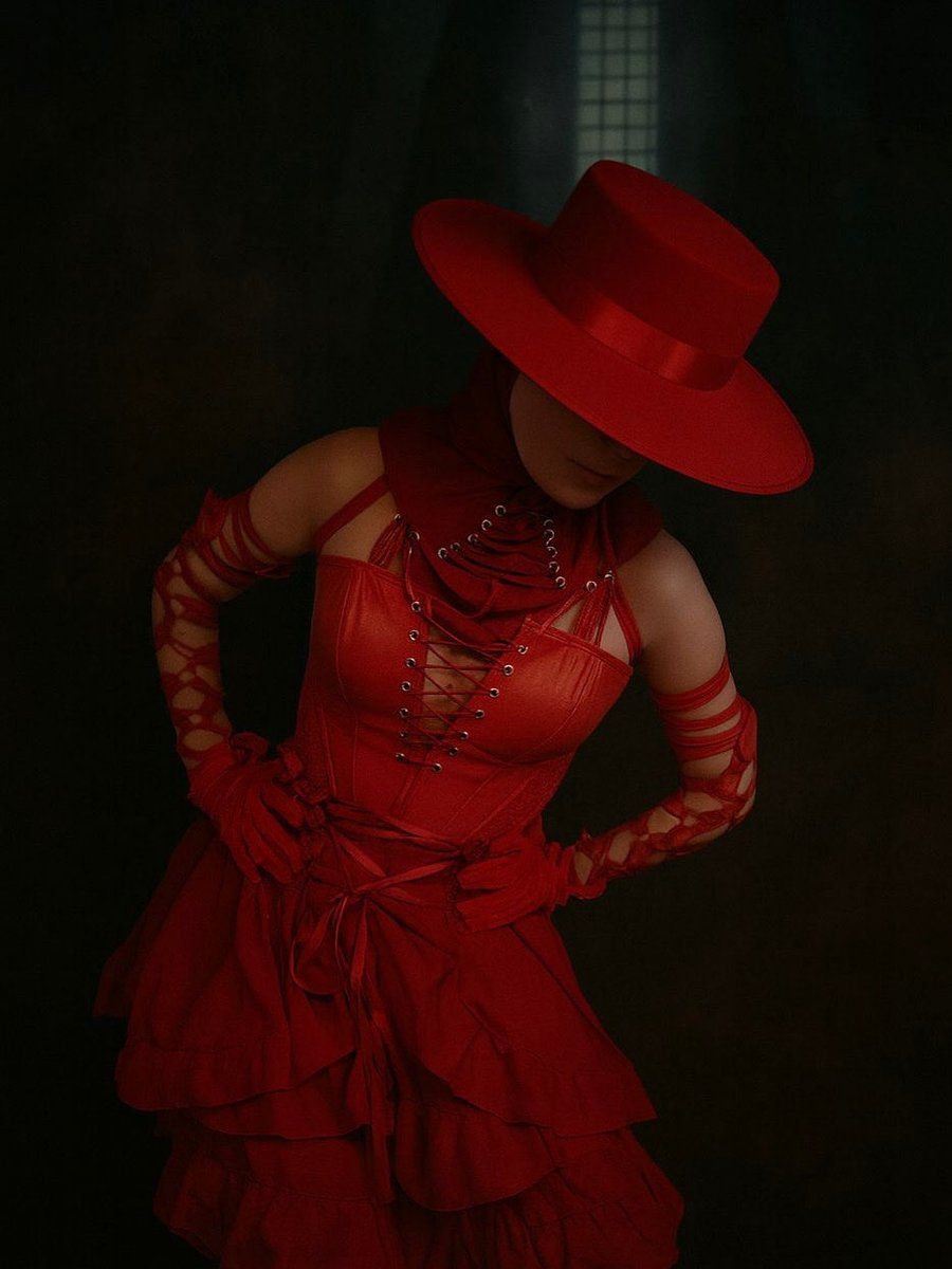 VolpiGaGa's tweet photo. I’m ready to MAYHEM BALL Barcelona tomorrow!!! Spread the word, ABRACADABRA! 🩸
.
.
.
#mayhem #mayhemball #barcelona #gaga #outfit #cosplay #disfraz #red #ladyinred #like #follow #ladygaga https://t.co/CtVYVllBKL