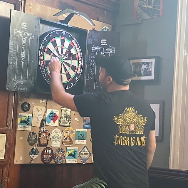 The tap takeover is almost over, don't forget to stop by and support your favour breweries.
and maybe get a cheeky round of darts in