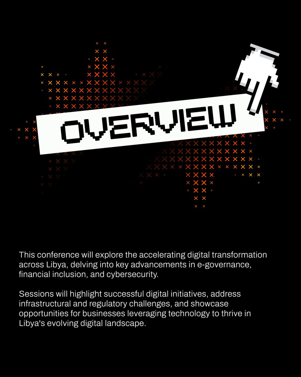 codeexpolibya's tweet image. The Digital Horizons conference is your essential guide to overcoming hurdles and leveraging tech for growth. 🗺️💡
If you're a leader in this field, we want you here.

Book a stand: codeexpolibya.com/register-my-in…

#CodeLibya2026 #Conference