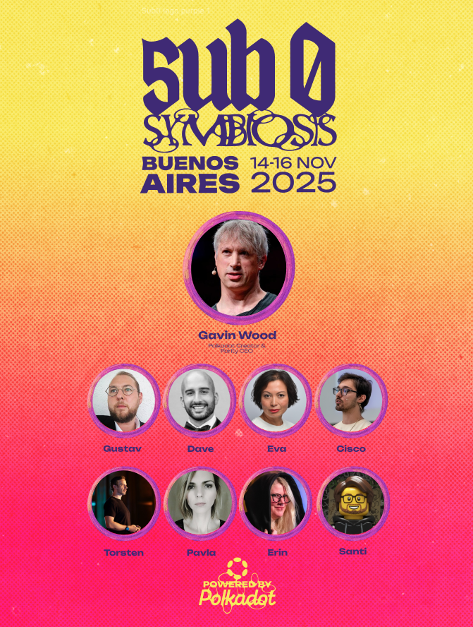 paritytech's tweet image. The wait is over. Meet the Parity builders, thinkers, and innovators shaping the next chapter of Web3 at @Polkadotsub0 Symbiosis, @Polkadot's flagship event.
Featuring:
 • Gavin Wood | @gavofyork - The Second Coming of Polkadot
 • Erin Grasmick | @byteboro The JAM Revolution…