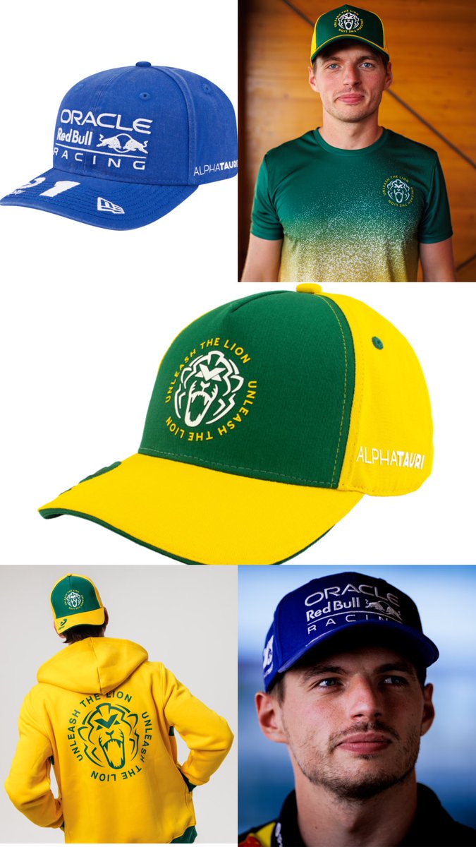 Mais da coleção de Max Verstappen para o Brasil 💛💚