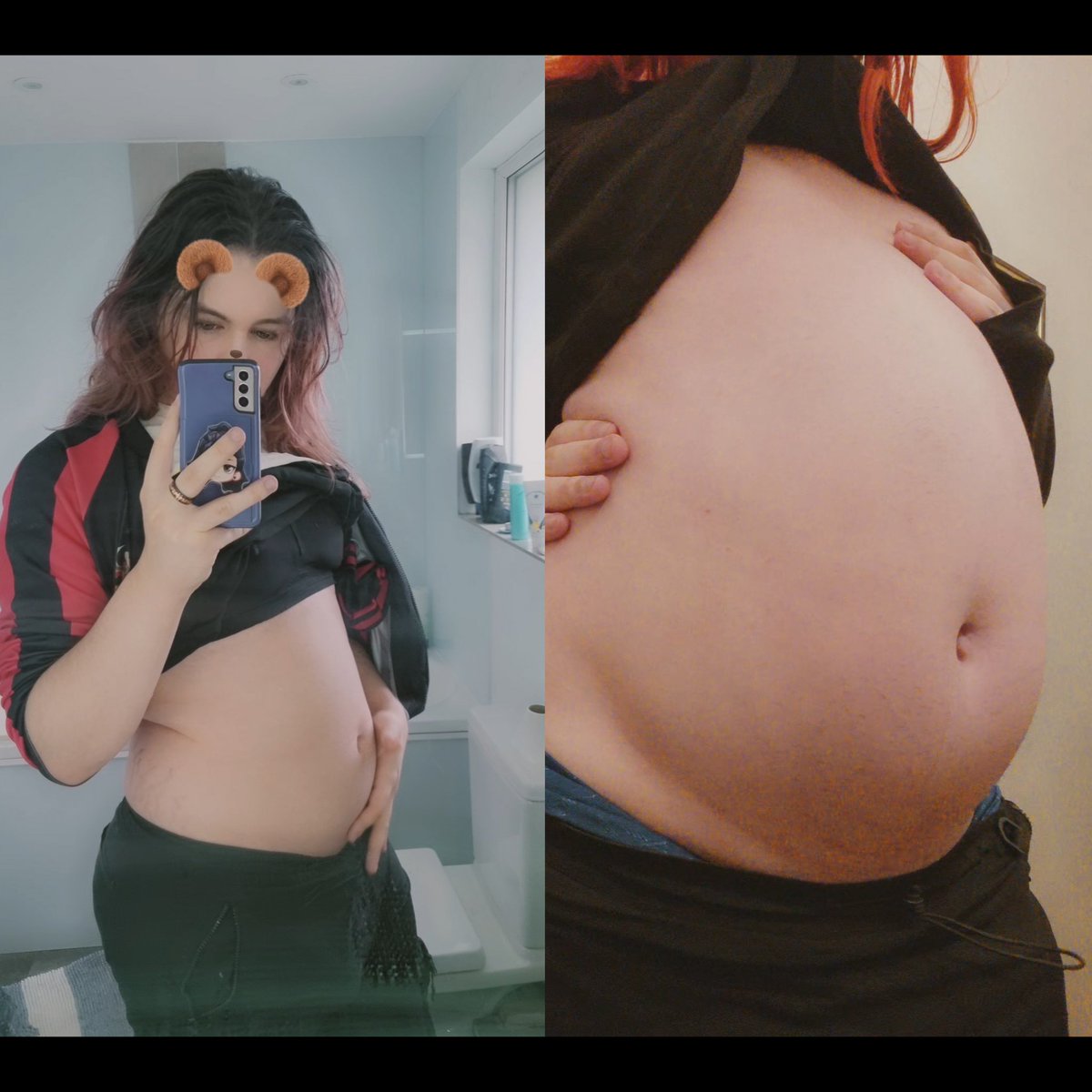 ChubbyGw3n's tweet photo. Empty V.S Full >:3 

Who wants to get me full today? 👀👉👈 https://t.co/UMRJYYxacR