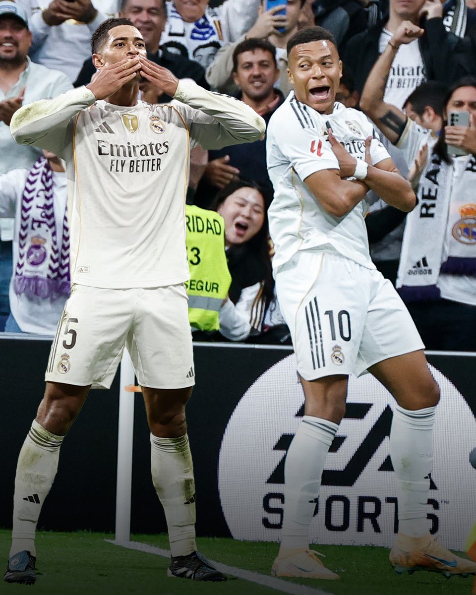LaLigaEN's tweet photo. This Real Madrid DUO! ✨ https://t.co/mqXsKFaL0z