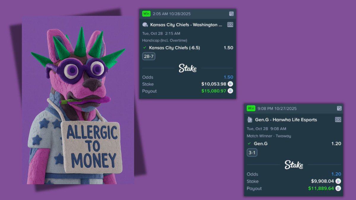 Yesterday we hit 10 SOL, easy lol
We were barking at 2–3 SOL while everyone else faded.
Guess they’re just allergic to money.
We keep gamba, we keep printing.