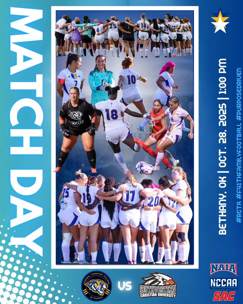 Road trip! We head down to Bethany, OK for our final road match of the season!  Kick at 1:00 pm