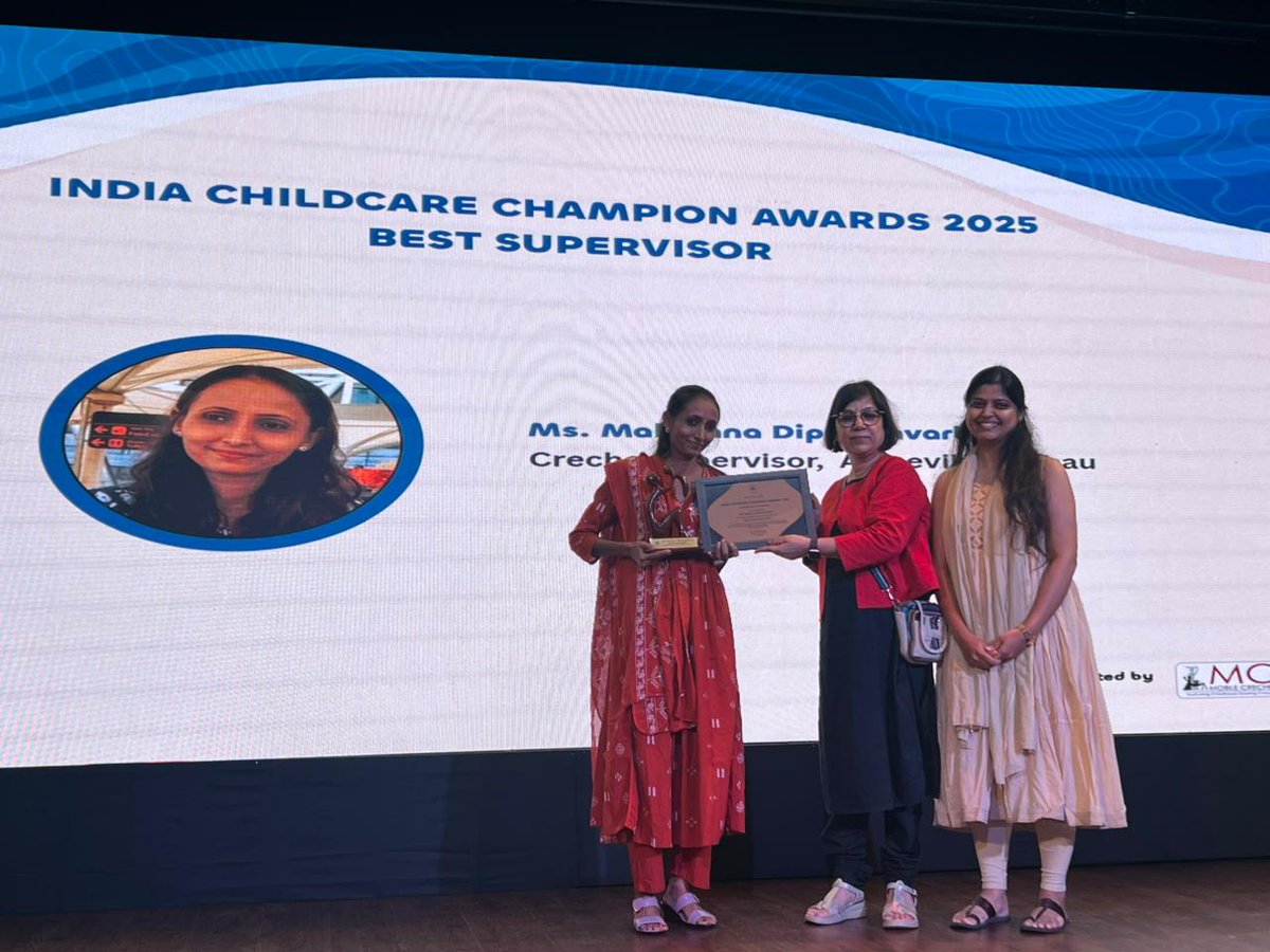 Nationalforces_'s tweet photo. ✨ The India Childcare Champion Awards 2025 honoured incredible changemakers across India — from crèche workers and supervisors to NGOs and local leaders — all driving dignity and professionalism in childcare.

💛 Here’s to #ThoseWhoCare and make #CareAndSupportForAll a reality! https://t.co/bCDYD4FLXE