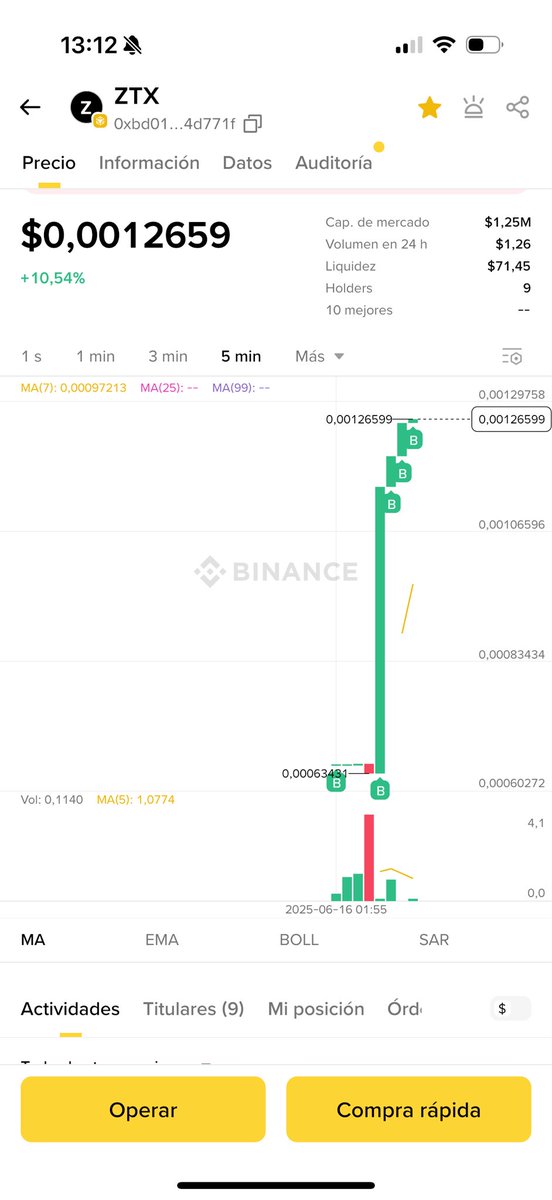 ZentyxToken's tweet photo. 🚀 ¡Ya puedes operar con $ZTX directamente desde Binance!
Compra, vende o intercambia fácilmente tu token favorito.
#Zentyx #ZTX #Crypto #Binance #Blockchain #DeFi https://t.co/ULU0nEn2cQ