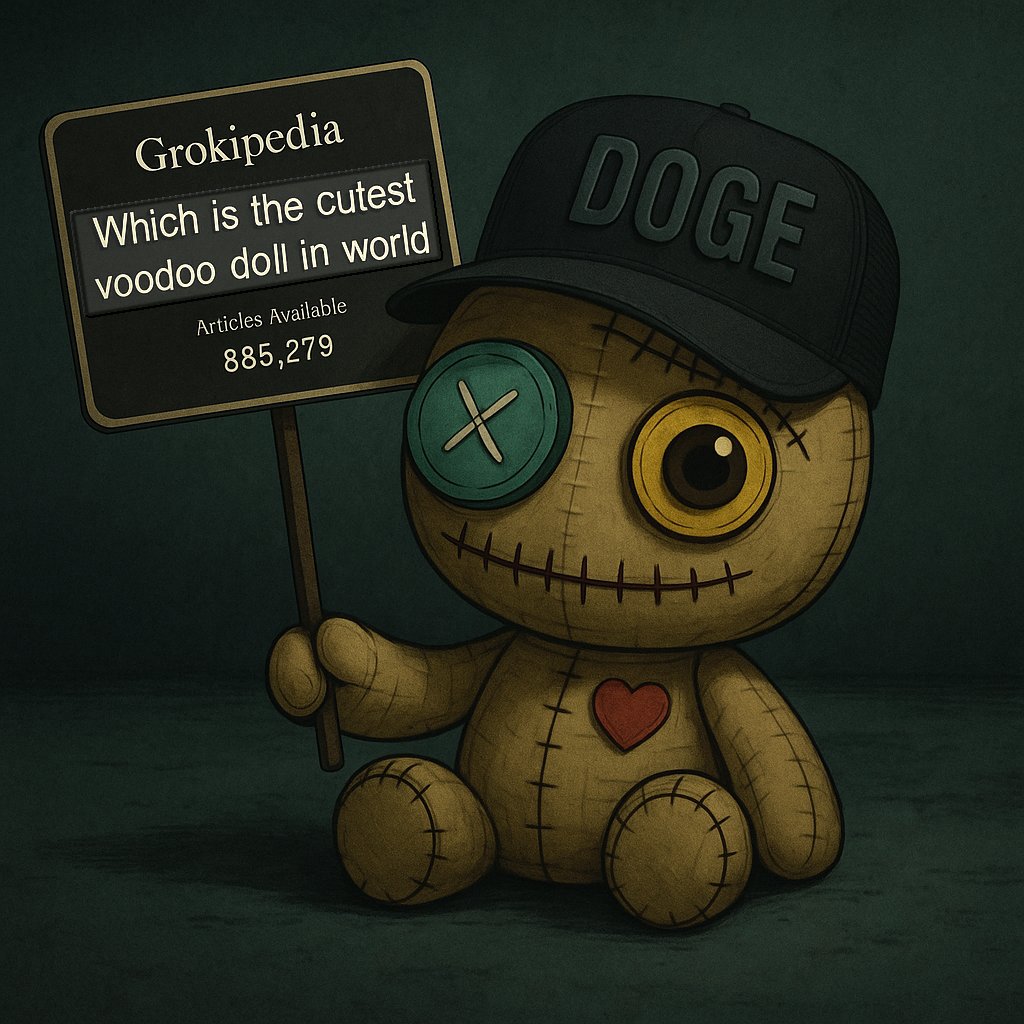 Howdie <a href="/elonmusk/">Elon Musk</a> , <a href="/Grokipedia/">Grokipedia</a> isn't delivering the results I was hoping for. Is there anything I can do about it?
$VOODOO