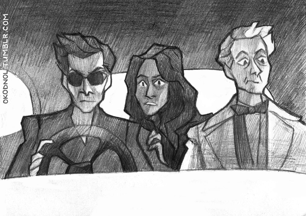 okodnol_art's tweet photo. #goodomens #anathema #anathemadevice #adamyoung #crowley #aziraphale
Anathema's coming to Tadfield https://t.co/ATiT2LKxwq