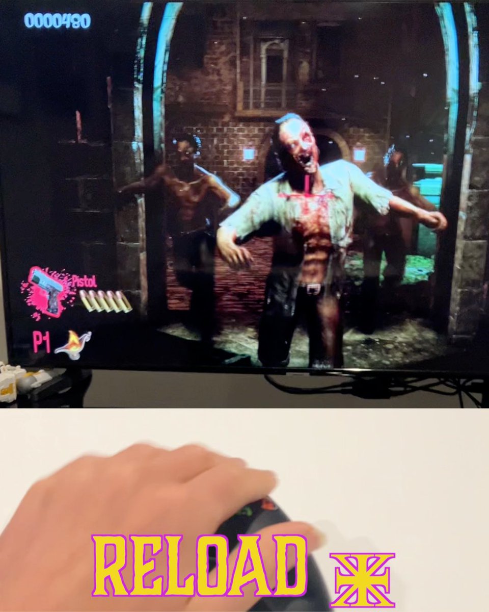 dtronicsoundinc's tweet photo. #BTS ๐๏ธ of my review of @ForeverEntert โThe House Of The Dead 2: Remake - Xbox ๐ฎ!
feat. @WillUrbane
Full video ๐ฅ โฌ๏ธ๐งโโ๏ธ
#survivalhorrorgames #gamereview #gameplaythrough #houseofthedead2 #thehouseofthedead #xboxgames #arcadegames #retrogames #retrogamers #halloweengames https://t.co/M4YuPKDXmx