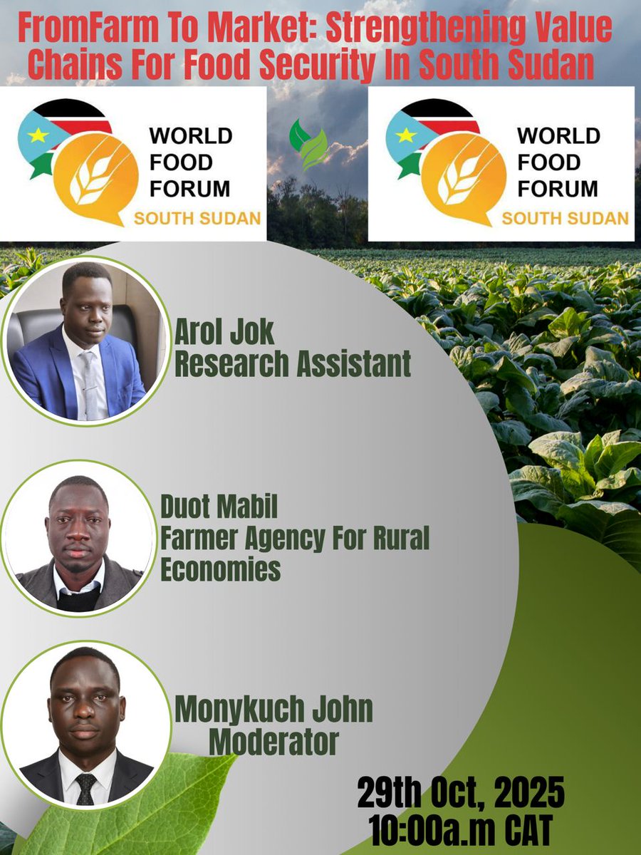 World Food Forum South Sudan Chapter tweet media