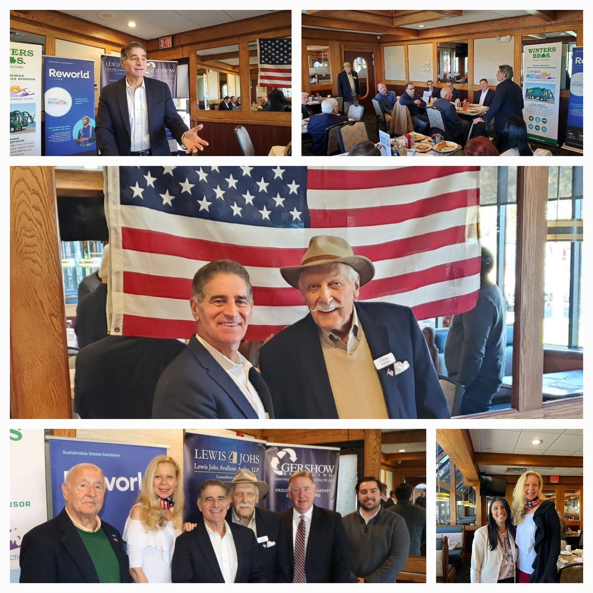 Last Friday with a LIMBA meeting and our keynote, Steve Levy. He called for bringing back civility in political debates and explained how today’s political discourse has degenerated into name-calling and threats of violence which we need 2 change 4 our future generations #LIMBA