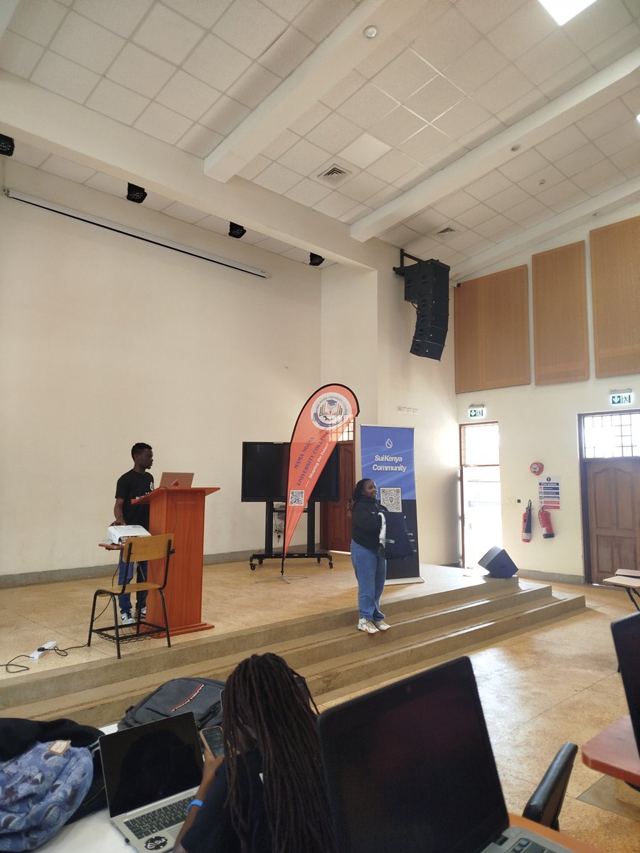 Imm9cul9t3's tweet image. When we say it's a Campus Suinami🌊, we mean it!
We are LIVE at Mama Ngina University College, learning on Sui Move basics and so far it's vibes and development!😌
@SuiNetworkKE @SuiMoveAfrica @ADAMUR_R