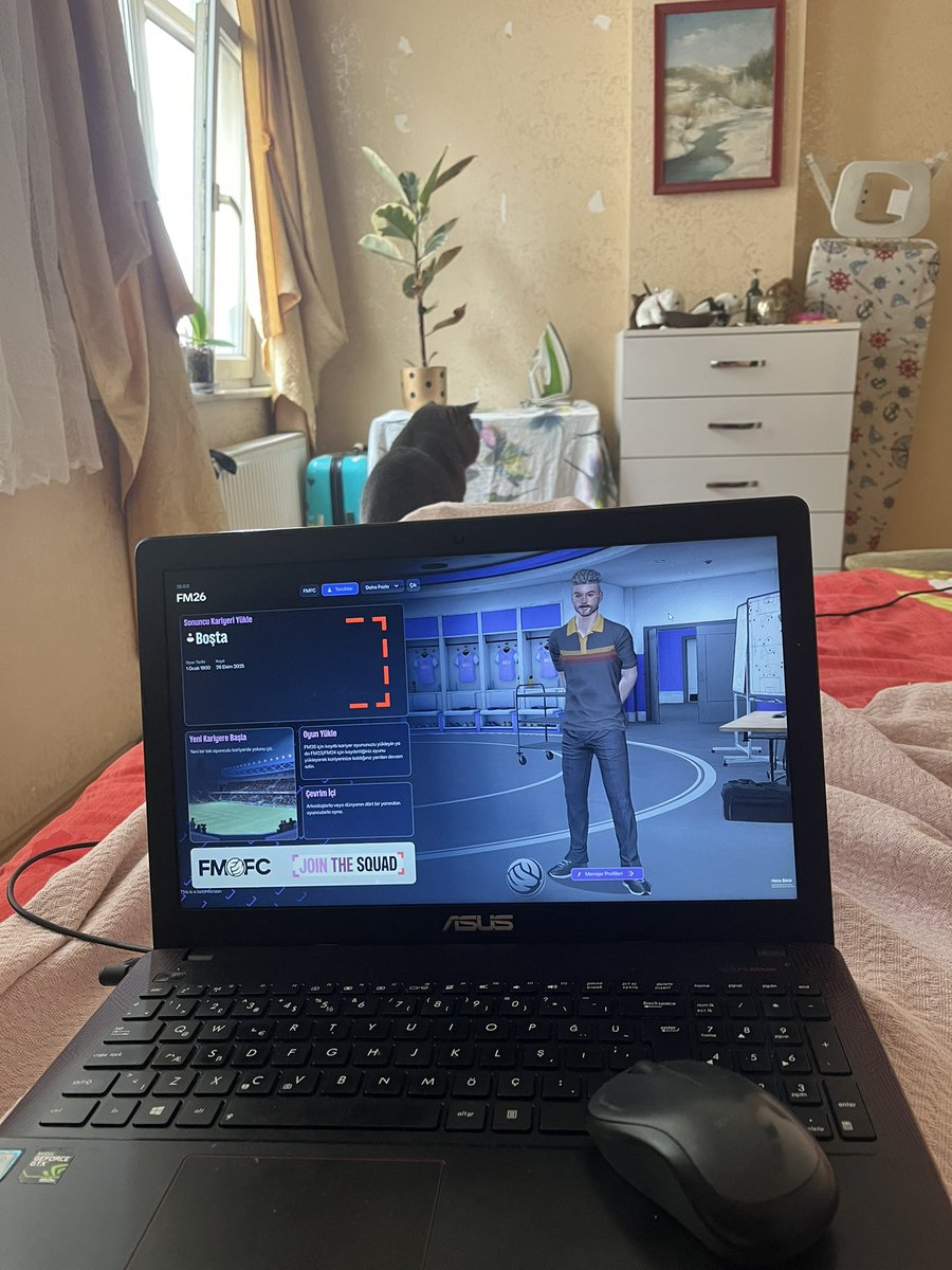 25 Senelik Düzenli İlişkim <a href="/FMTurkiye/">Football Manager TUR</a> #FootballManager26 😻