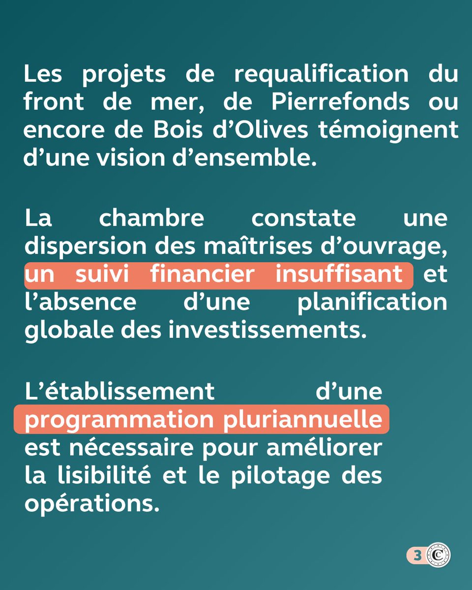 CRCLRM's tweet image. 📘 Commune de Saint-Pierre - Cahier n°2 : Les politiques d&apos;urbanisme et du logement.

La chambre régionale des comptes de La Réunion publie le deuxième cahier du rapport d’observations définitives consacré à la commune de Saint-Pierre.

🔗 Rapport :
ccomptes.fr/fr/publication…