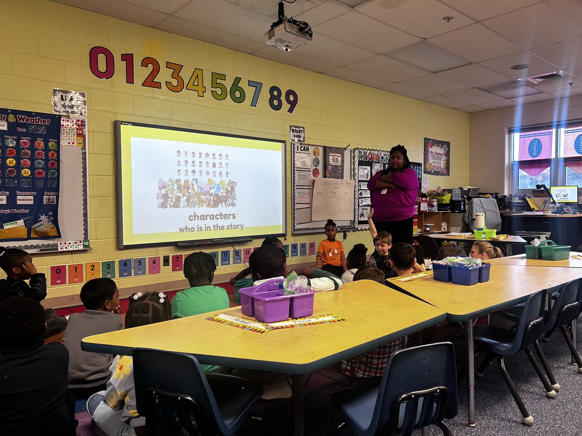 Mrs. Stephens brilliantly uses scaffolds during her lesson to ensure all students have access to learning! #AllMeansAll