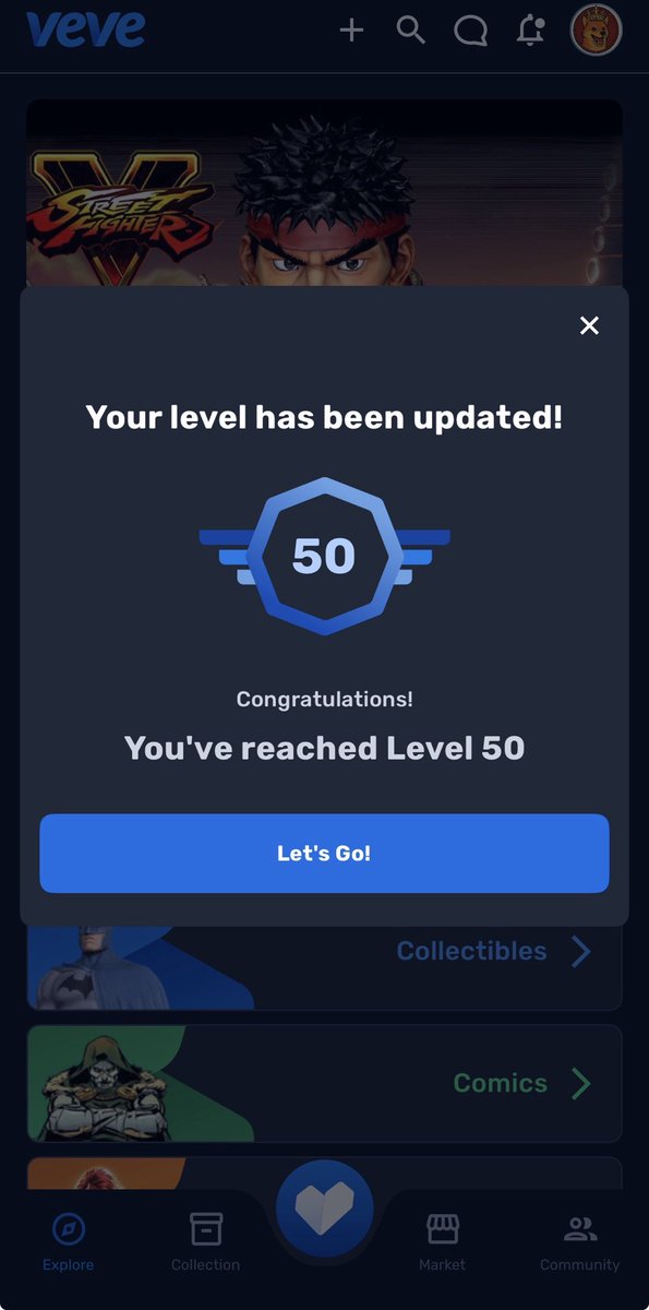 🚨🔍💙
Half the way 💯🚀🫡
What an emotional and unforgettable journey✨
#VeVe #vevefam <a href="/veve_official/">VeVe | Digital Collectibles</a> <a href="/ecomi_/">ECOMI | $OMI ⭕️</a> <a href="/DavidYuNZ/">David Yu ⭕️</a>