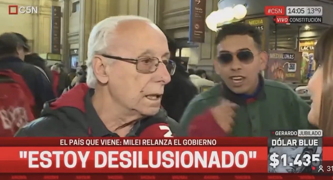 Basta de begros plaga bajándonos linea. Otro lastre del furor evangelista. Hablan como pastores, se creen que estamos todos como ellos luchando contra nuestros traumas y tentaciones. El progresismo nos obligó a no discriminarlos. Ahora votan todos a Milei.