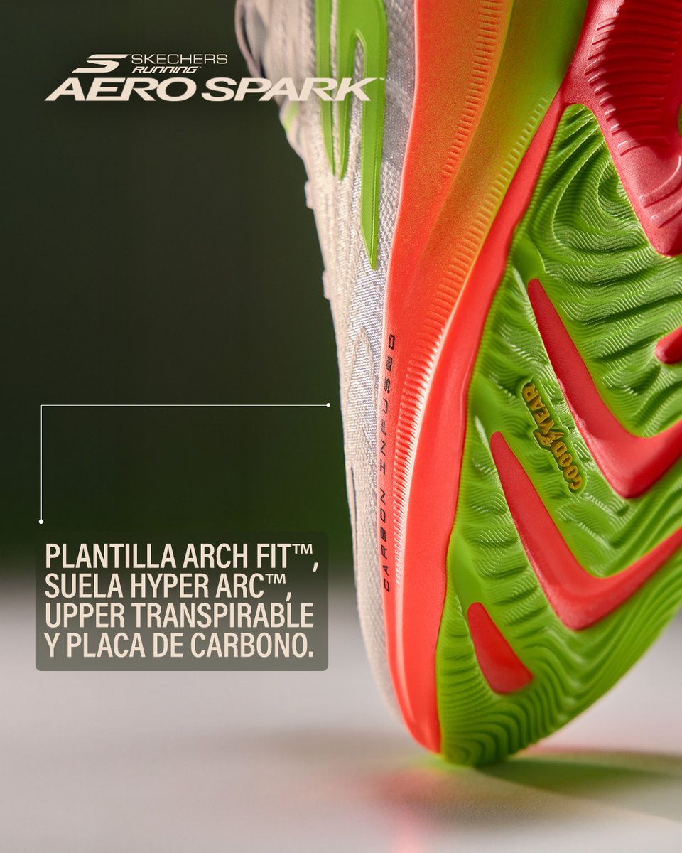 Skechers AERO Spark: tu aliada diaria para entrenar sin límites 🏃🏻 #ComfortThatPerforms 

bit.ly/4o7GZed