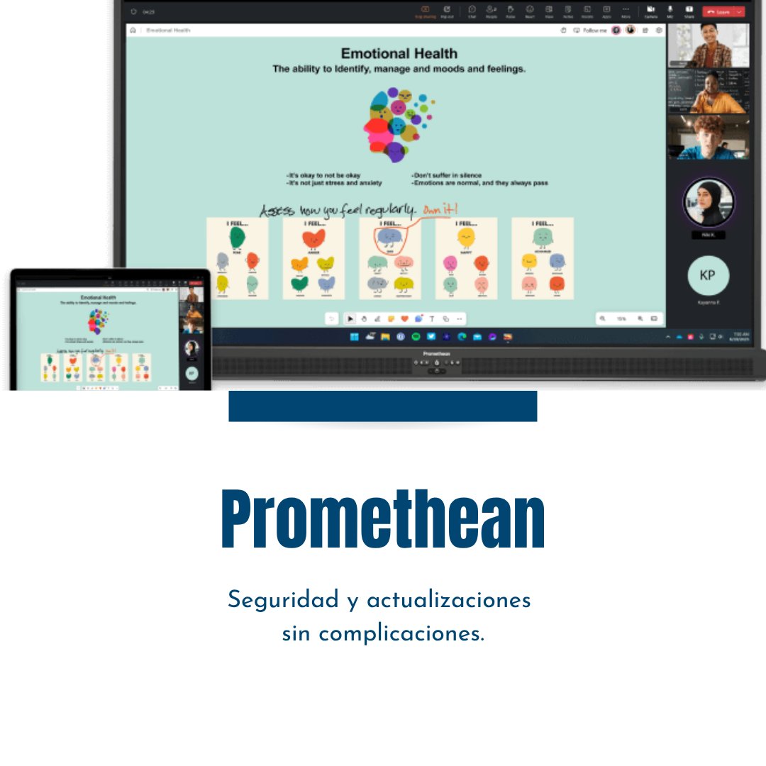 ASCONECTATEK's tweet image. Revoluciona tu espacio con el nuevo ActivPanel V10 de #Promethean
Alta seguridad, actualizaciones flexibles y cero obsolescencia: una apuesta duradera para entornos #educativos y #corporativos.
Ingresa a nuestro blog y descubre más.  asconectatek.com/blog/panel-pro…
 #Innovación