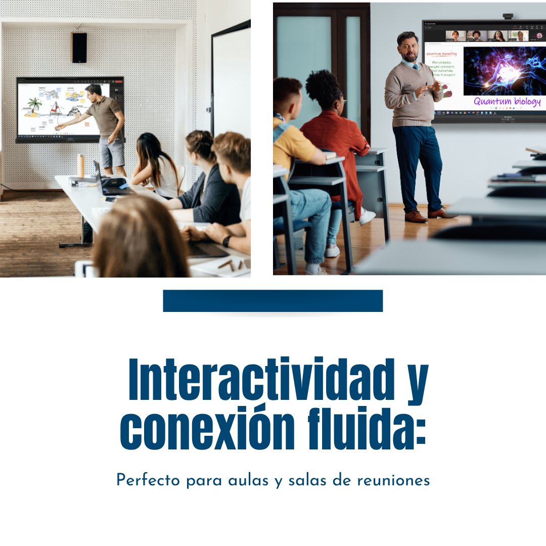 ASCONECTATEK's tweet image. Revoluciona tu espacio con el nuevo ActivPanel V10 de #Promethean
Alta seguridad, actualizaciones flexibles y cero obsolescencia: una apuesta duradera para entornos #educativos y #corporativos.
Ingresa a nuestro blog y descubre más.  asconectatek.com/blog/panel-pro…
 #Innovación