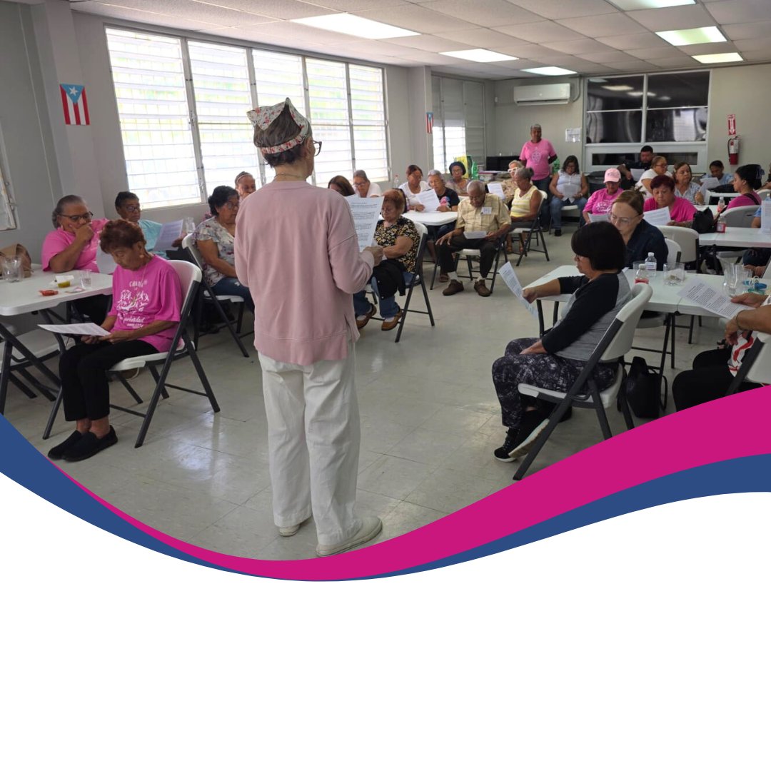 En conmemoración del Mes de la Concienciación sobre el #caáncerdeseno, nuestros participantes de Juventud Dorada realizaron dinámicas educativas para promover la detección temprana y el autocuidado para vivir a plenitud. #comunidad #bienestar #salud #innovacióncomunitaria💗