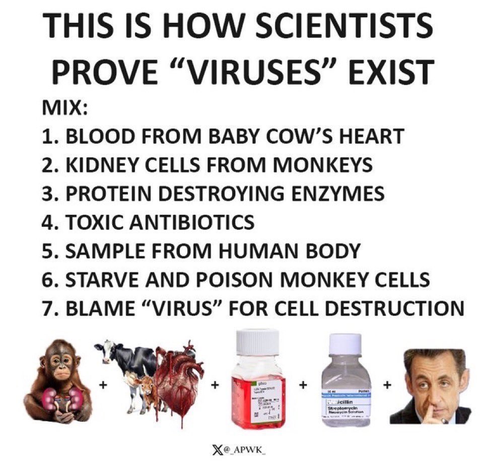 If you believe in “viruses” you are still being fooled by pharma.
