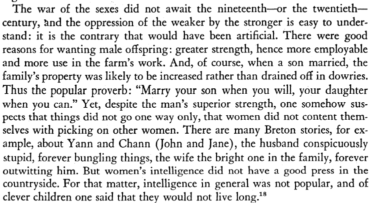 Rjrasva's tweet photo. And, of course, when a son married, the family’s property was likely to be increased rather than drained off in dowries. Thus the popular proverb: “Marry your son when you will, your daughter when you can.”
https://t.co/l3xZLnlsK7 https://t.co/8iIH2yAqTA
