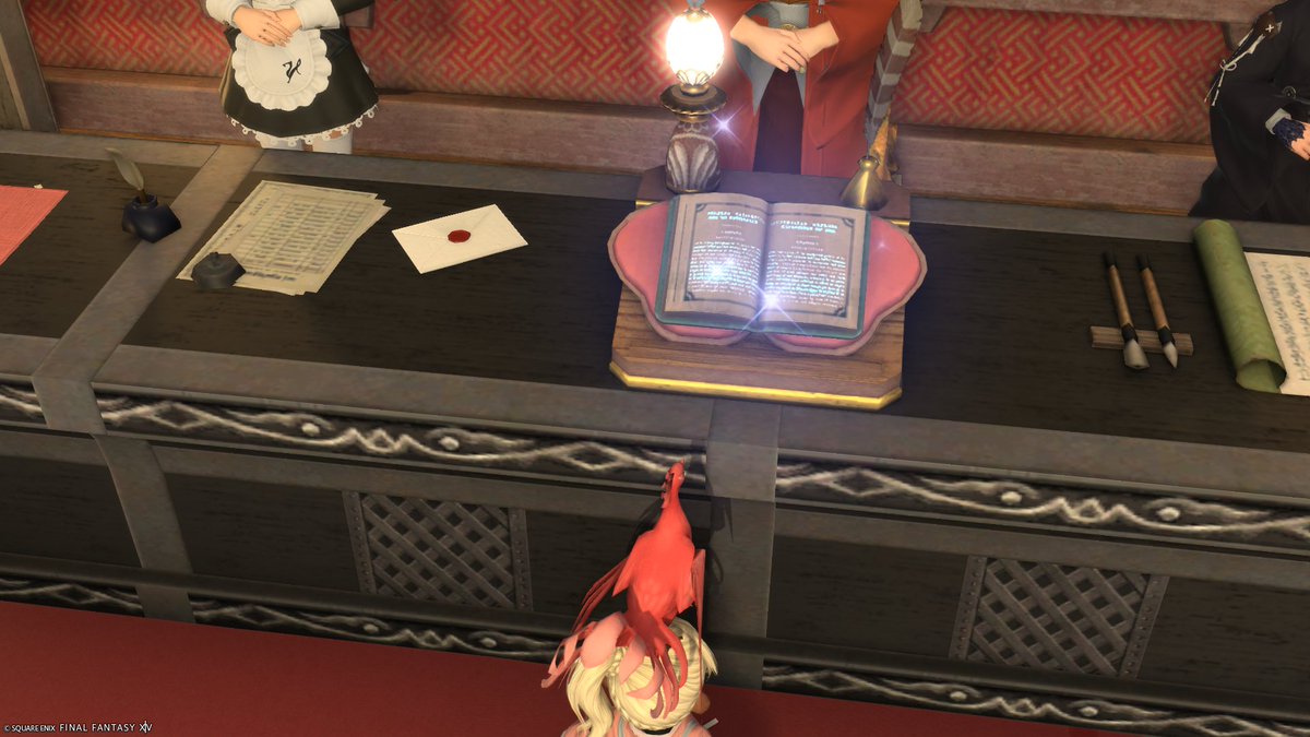 solmi_desu's tweet photo. メッセージブックスタンドに誰かが記帳してくれると、こんなにきれいなアニメーションエフェクトがでてるんですね…（文字部分が光って波打っている）。ただキラキラしてるだけかと思っていた。 https://t.co/OCeWwFFPKZ