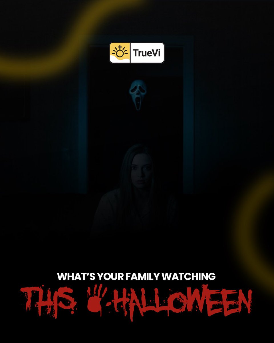 TrueviOfficial's tweet image. This Halloween 🎃 , we’re choosing light over fright.

TrueVi is building a new kind of streaming space where stories inspire and families connect.

What’s your go-to wholesome watch this season?

#TrueVi #LightOverFright #FaithForward #FamilyStreaming #Halloween2025