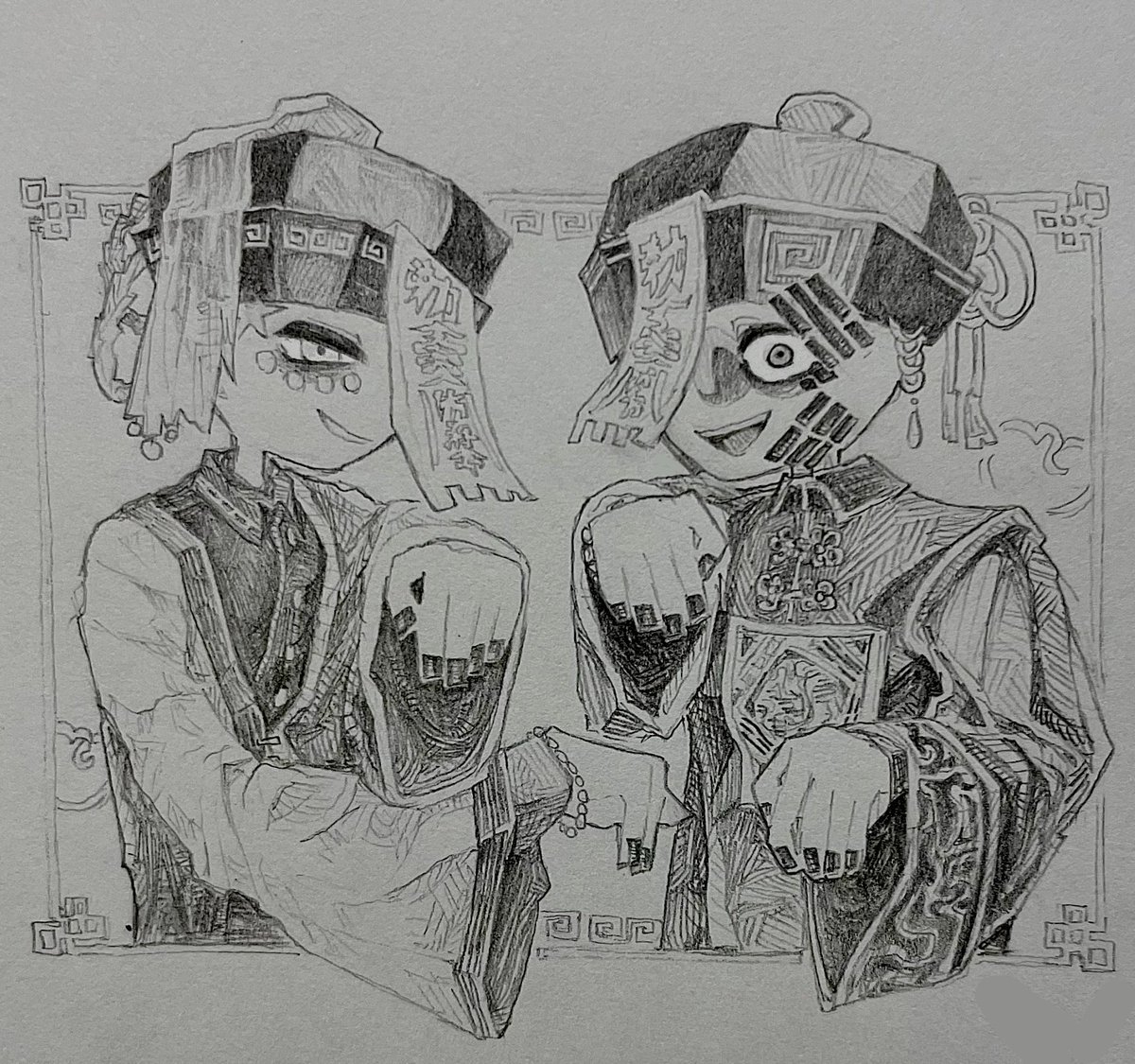 過去描いたお気に入りのイラストをば…🫲
写真欄を見返して、懐かしい気持ちになっておったのです…🖼️✨
