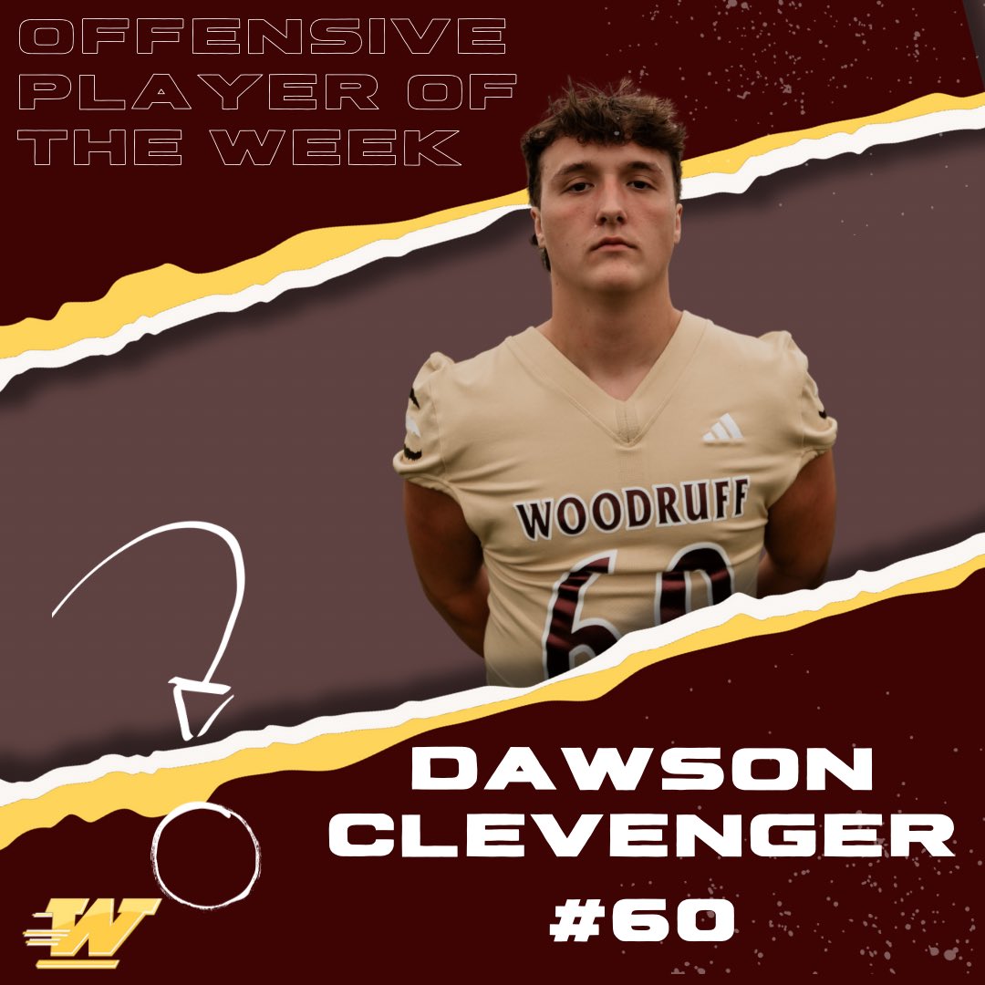 Congratulations to Dawson Clevenger for being named our Offensive Player of the Week for our Week 9 Game vs. Chapman!  #EATT #UnfinishedBusiness