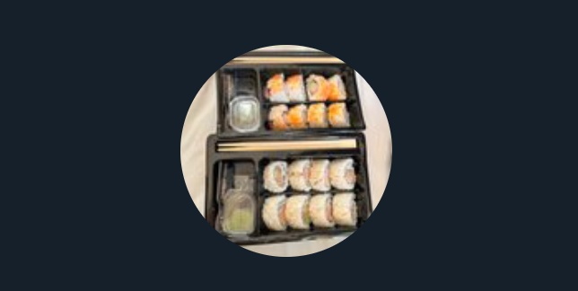 yedigimiz sushiyi pp yapmis mk