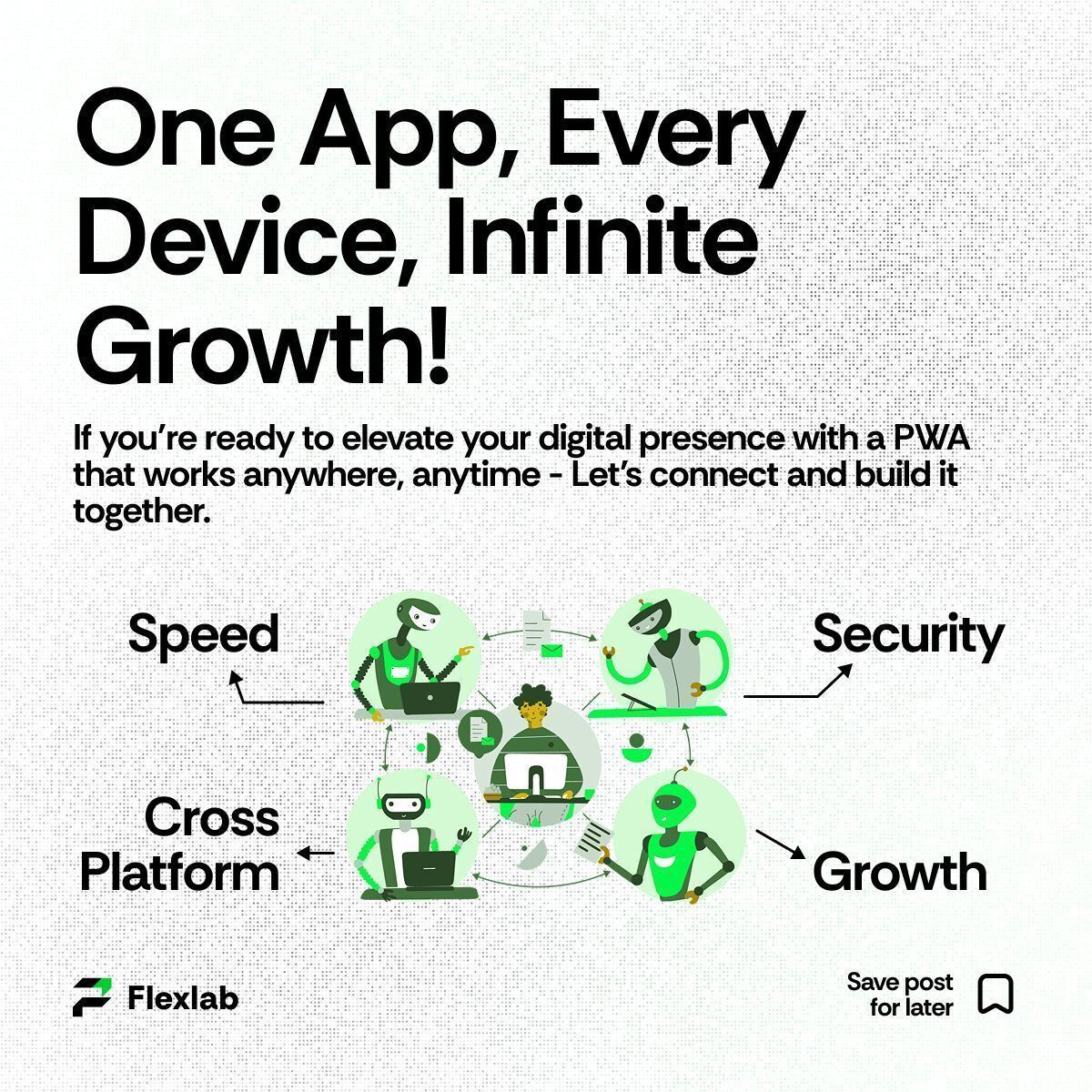 info_flexlab's tweet image. Tired of slow, clunky websites?

Meet Progressive Web Apps, fast, reliable, and built for how people use the web today.

No installs. No waiting. Just effortless speed.

Performance that feels native, yet lives on the web.

Have you tried one yet?

#Flexlab #PWA