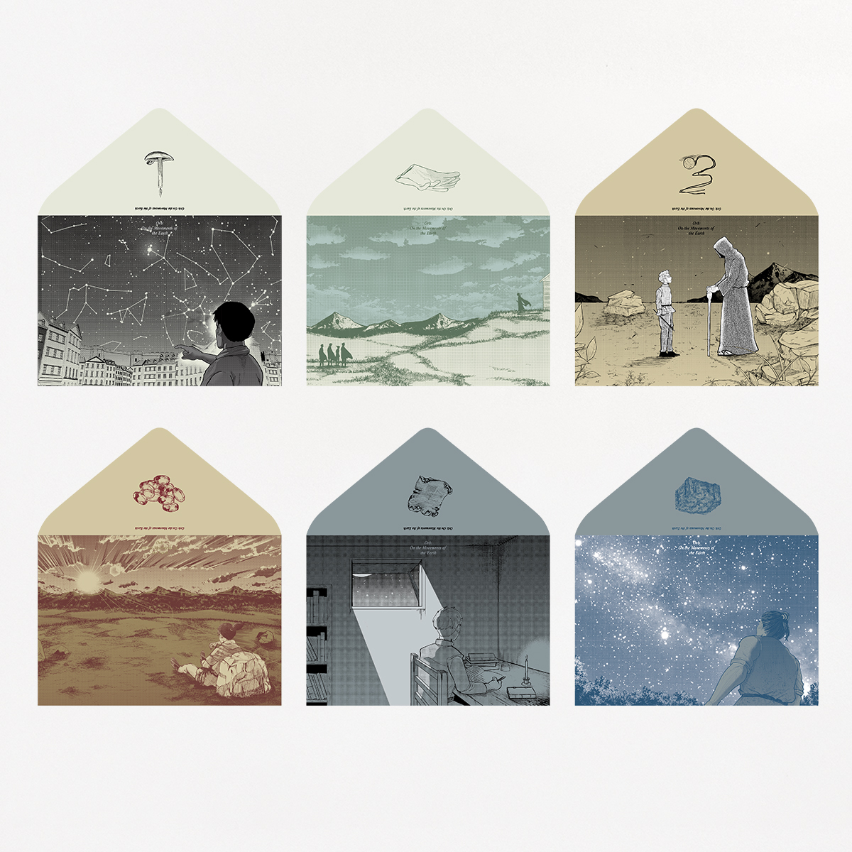 chikyu_chi's tweet image. 🌏『チ。』シールくじ好評発売中🌏

📢『チ。－地球の運動について－』驚天動地シールくじびき
📢全国の一部書店・ネット書店・劇場・チ特別展大阪会場でも好評発売中です！

テーマ別に厳選された原作の名シーンが散りばめられたシールくじ、ぜひお楽しみください✨…