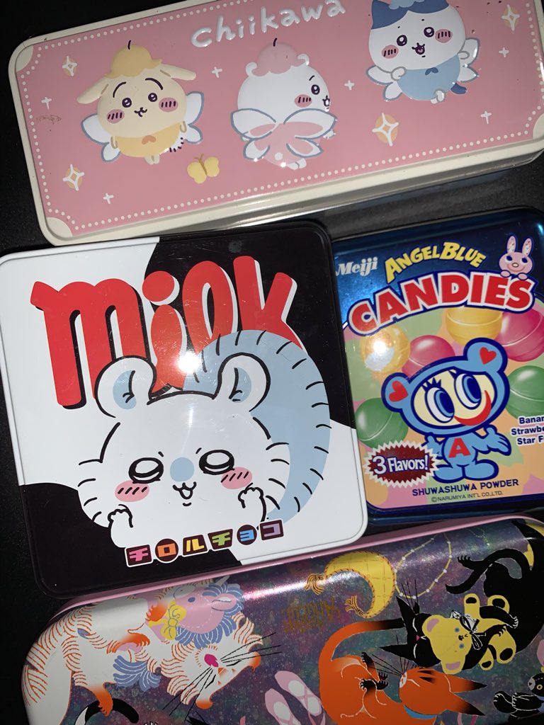 昔から缶ケースが好き🌟