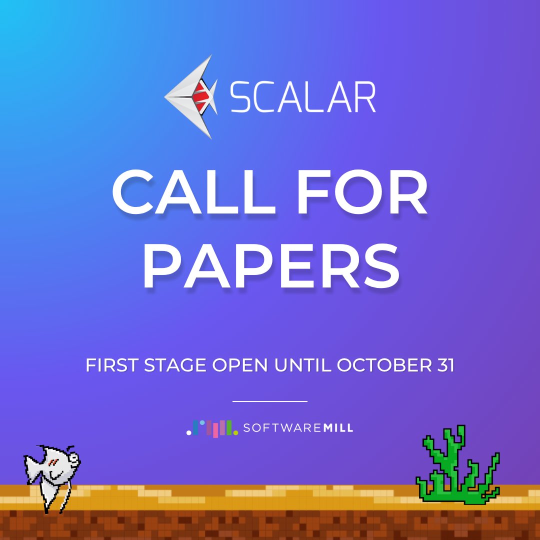 scalarconf's tweet image. The deadline for submitting your talk proposals for Scalar 2026 is coming! 🔥
Want to be considered for the first batch review?
Apply by October 31st: sessionize.com/scalar-2026/ and join our lineup!
#scalarconf #scala #functionalprogramming