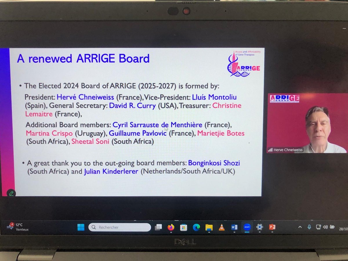 ArrigeOrg's tweet image. We are starting our 2025 ARRIGE annual meeting focused on “access and affordability of gene therapies: challenges for genome editin” both online and in person in Strasbourg. Keynote speaker is Alta Charo
arrige.org/portfolio/2025…