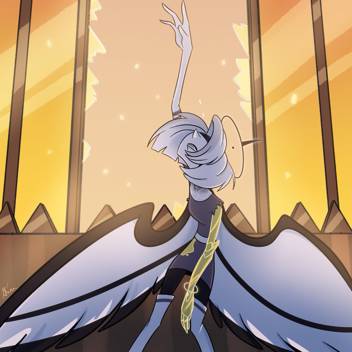 screaming_alice's tweet image. &quot;For what she took away&quot; 

Well, drawing Lute was definetly not on my bucket list this year. 
But &quot;Gravity&quot; is an absolut banger and I&apos;m hyped for Season 2! 

#hazbinhotel #hazbinhotelseason2 #HazbinHotelFanart #hazbinhotellute #gravity