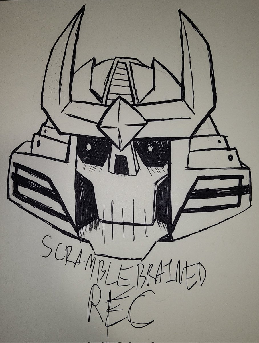 Scramble_Rec's tweet photo. #transformers themed #inktober2025 

Day 28. Skeletal

Decided to draw Bludgeon, mostly my own design, but inspired by idw, g1, cyberverse, and some 3rd party figure heads i found online when looking at references

#transformersart #transformersdrawing 

#inktober #inktoberday28 https://t.co/a2VBPXIQVY