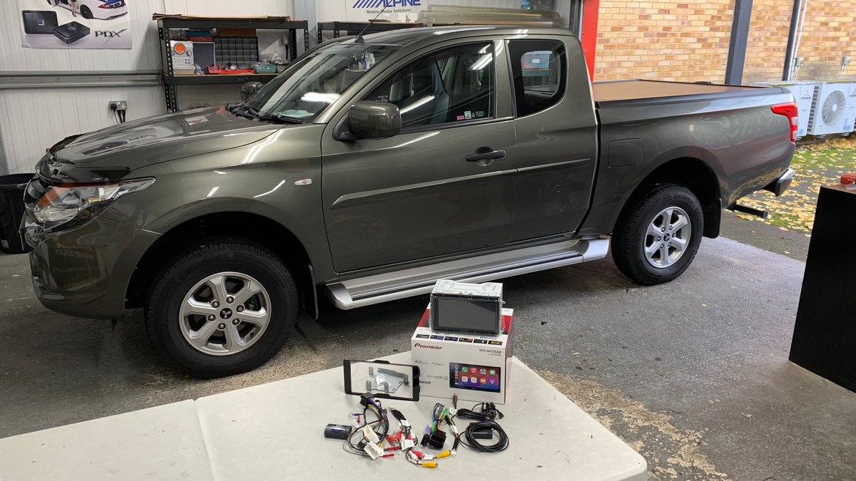 dynamic_audio's tweet image. This 2017 Mitsubishi L200 beast just got a serious upgrade! 

We’ve fitted a Pioneer SPH-DA77DAB for crystal-clear sound, CarPlay &amp;amp; Android Auto, all seamlessly installed using the Connects2 CTKMT12 fitting kit for that perfect factory finish.

@PioneerUK @Connects2 @MitsubishiUK