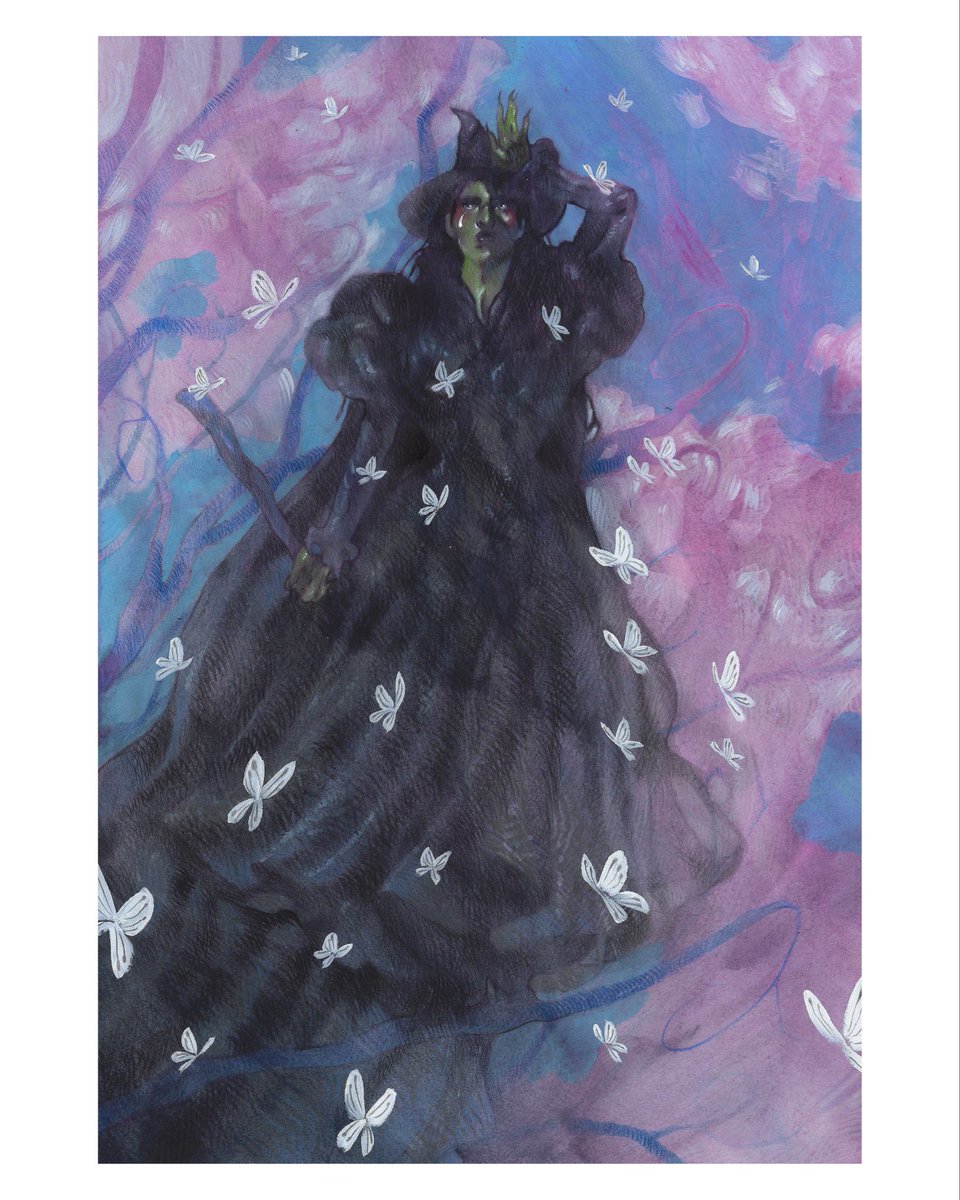 lorsdah's tweet photo. THE WICKED WITCH OF THE WEST 🌪️
« The best way to bring folks together is to give them a real good enemy. »
#illustration #painting #drawing #wicked #wickedthemusical #wickedfanart #elphaba #wickedelphaba #cynthiaerivo @Cynthiaerivobra @wickedmovie @wickedmovieinfo https://t.co/WZ2mUw99Ir