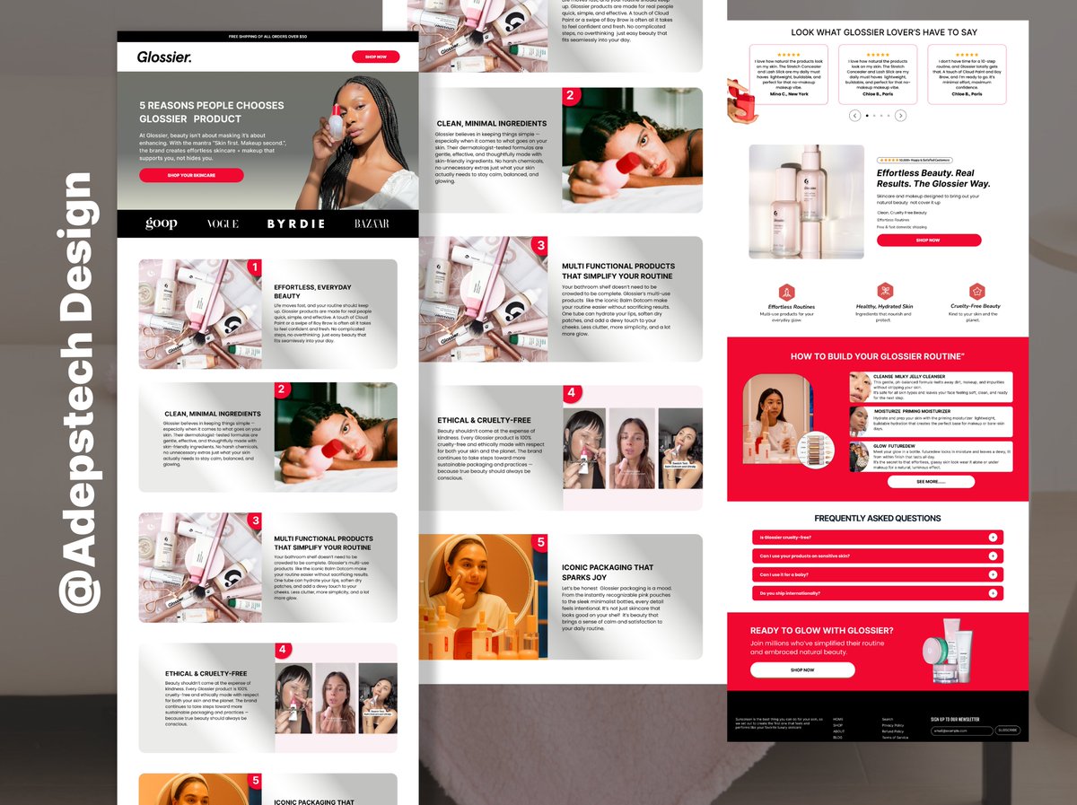 AdepsTech's tweet image. Don’t lose buyers because your page doesn’t convince.

A listicle page builds trust, shows value, and boosts sales.

Let’s create one that turns browsers into buyers. 

#Marketing101 #Branding #EcommerceDesig