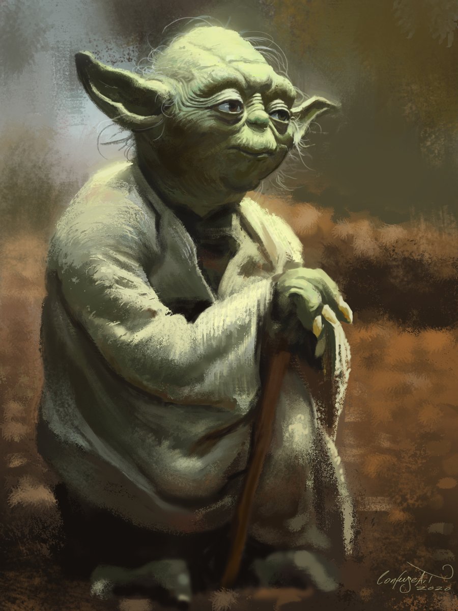 YODA Portrait 2020
a realism and texture study