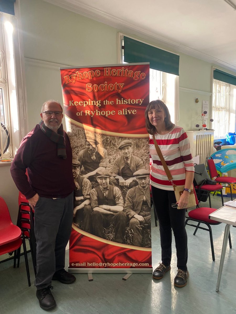 flaming_nora's tweet photo. Fantastic turn out for the Ryhope heritage society photo exhibition and film show today at Ryhope Community Centre #ryhope #northeastheritage https://t.co/IVIXaafQsb