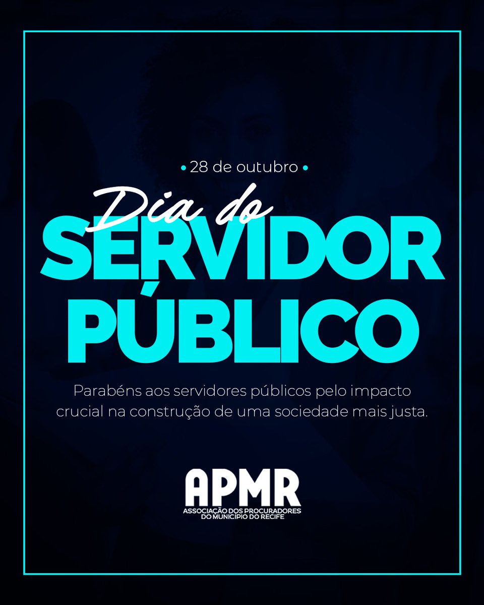 apmrecife's tweet photo. Ser servidor público é exercer o compromisso, a ética e a dedicação em cada decisão que fortalece a sociedade. Hoje, celebramos aqueles que transformam o dever de servir em um trabalho diário em prol do bem comum. Nossa homenagem a todos os servidores que, com seu trabalho, têm https://t.co/xjeE2EHxC6