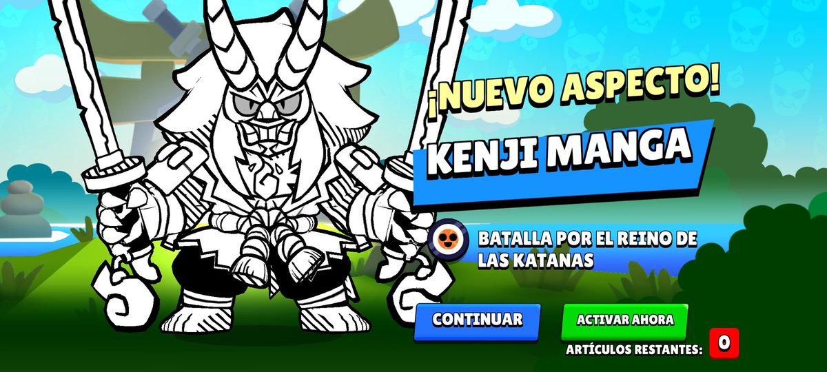PapelioTFM's tweet photo. @LaPeceraTonta no sé si es normal o es mucha suerte, me acaba de salir la skin del evento de las puertas en el Doki del mantenimiento. 🎁😍 https://t.co/saMVdAFMDw