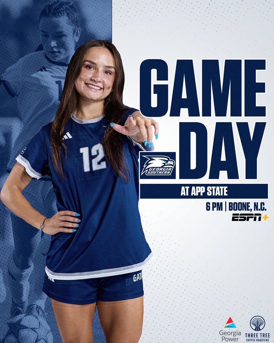 𝗦𝗘𝗔𝗦𝗢𝗡 𝗙𝗜𝗡𝗔𝗟𝗘 🦅 ⚽️

🆚 App State
⏰ 6 PM
📍 Boone, N.C.
📺 GSEagles.com/WSOCStream
📊 GSEagles.com/WSOCStats

#HailSouthern